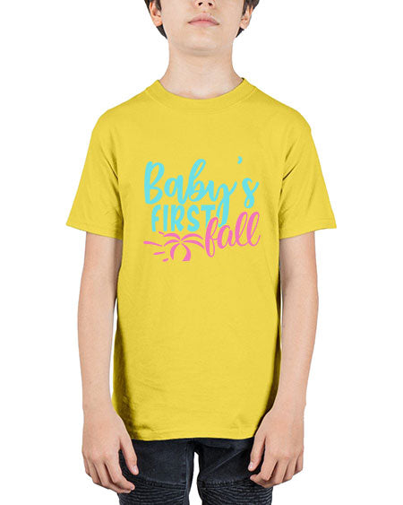 babys first fall Style 38# - baby - Youth Tee Unisex