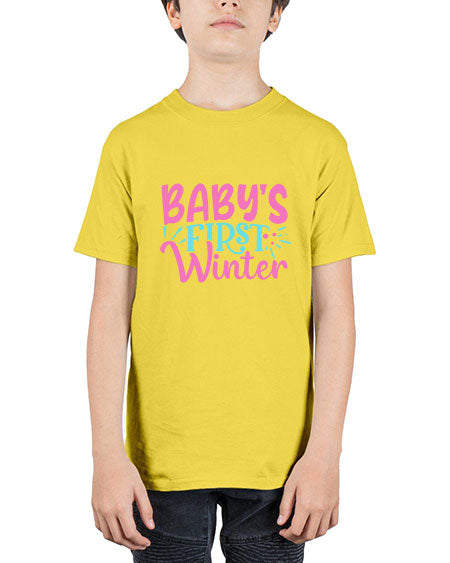 babys first winter Style 42# - baby - Youth Tee Unisex