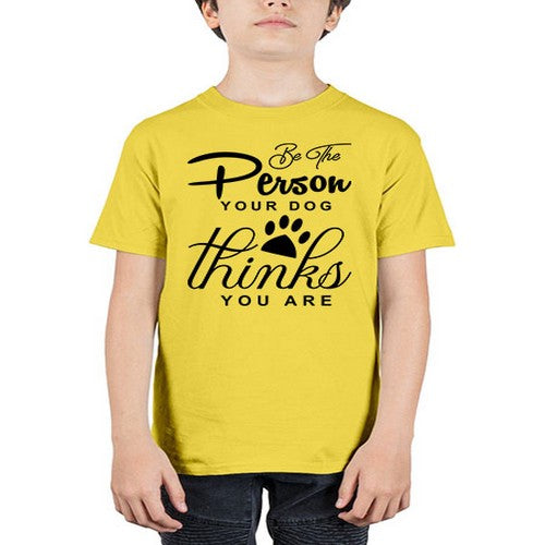 be the person your dog 50# - dogs - Youth Tee Unisex