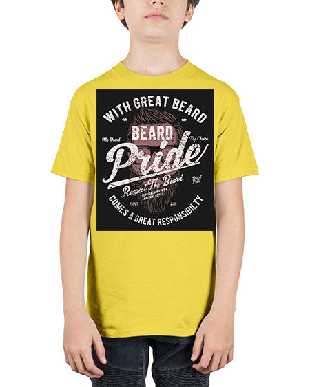 beard pride 51# - bears - animals - Youth Tee Unisex