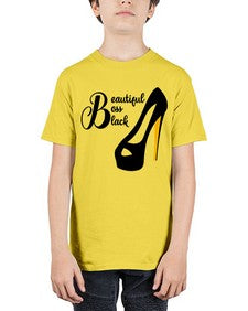 beautiful boss black Style 64# - black girls or women - Youth Tee Unisex