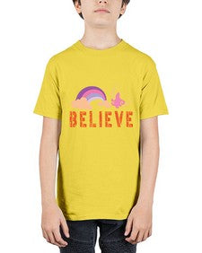 believe 47# - unicorn - Youth Tee Unisex