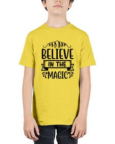believe in the magic 52# - unicorn - Youth Tee Unisex