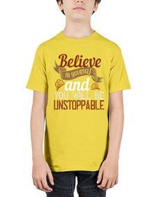 believe in yourself and you will be unstoppable 54# - cooking - Youth Tee Unisex
