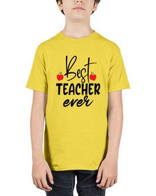 best teacher ever Style 80# - teacher - Youth Tee Unisex