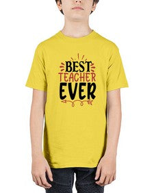 best teacher ever Style 81# - teacher - Youth Tee Unisex