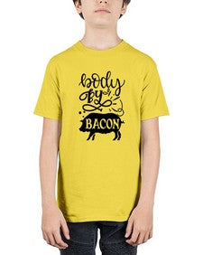 body by bacon 676# - bacon - Youth Tee Unisex