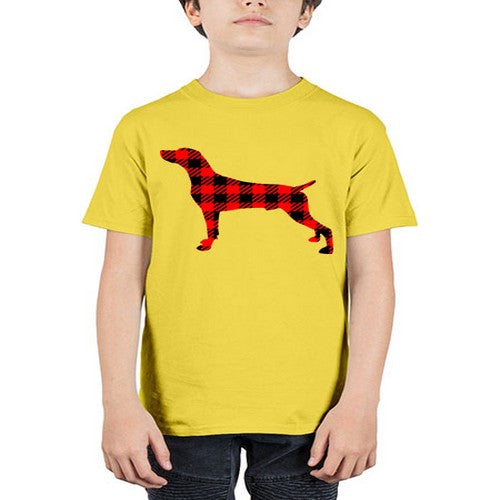 buffalo plaid beagle 63# - dogs - Youth Tee Unisex