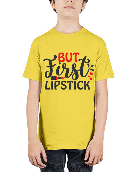 but first lipstick Style 160# - beauty - fashion - Youth Tee Unisex