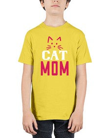cat mom Style 34# - cats - Youth Tee Unisex
