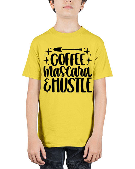 coffe mascara hustle 6# - beauty - fashion - Youth Tee Unisex