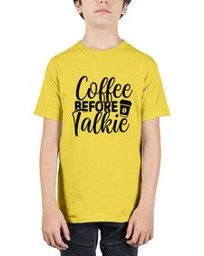 coffee before talkie 764# - tea - Youth Tee Unisex