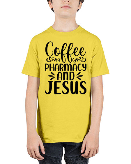 coffee pharmacy and jesus 661# - pharmacist - Youth Tee Unisex