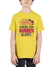 coffee scrubs and rubber gloves Style Style 667# - nurse - Youth Tee Unisex