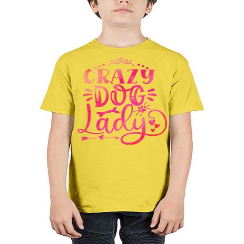 crazy dog lady 71# - dogs - Youth Tee Unisex