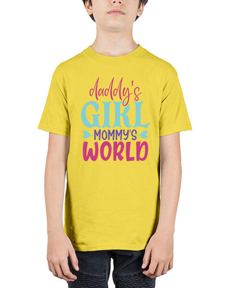 daddys girl mammys world Style 67# - baby - Youth Tee Unisex