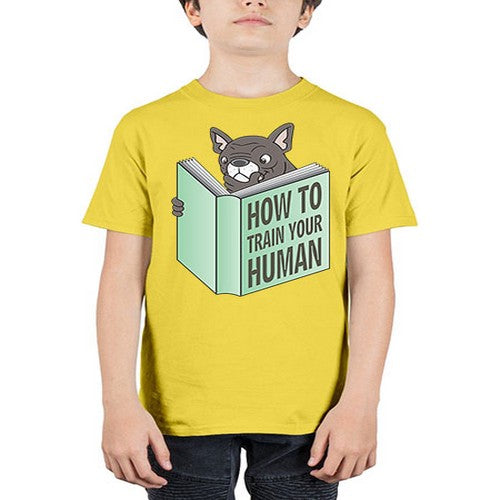 dog reading funny book shirt 91# - dogs - Youth Tee Unisex