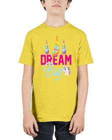 dream big 103# - unicorn - Youth Tee Unisex