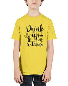 drink up witches 39# - witch - Youth Tee Unisex