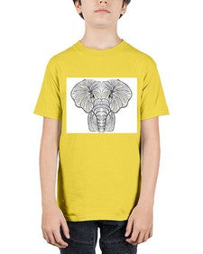 ethnic elefant 422# - mandala - Youth Tee Unisex