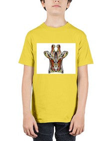 ethnic giraffe 425# - mandala - Youth Tee Unisex