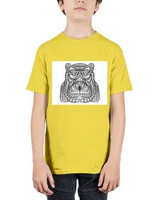 ethnic hippo 426# - mandala - Youth Tee Unisex