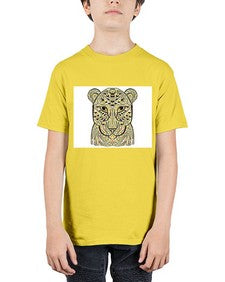ethnic leopard 429# - mandala - Youth Tee Unisex