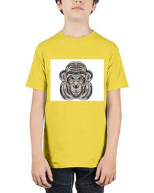 ethnic monkey 431# - mandala - Youth Tee Unisex