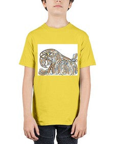 ethnic parrot 435# - mandala - Youth Tee Unisex