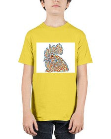 ethnic rooster 438# - mandala - Youth Tee Unisex