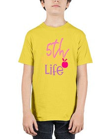 fifth grade life design 80# - fifth grade - Youth Tee Unisex
