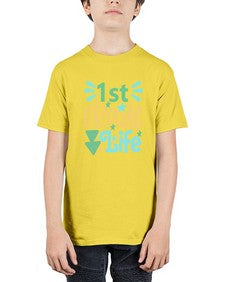 first grade life 146# - first grade - Youth Tee Unisex