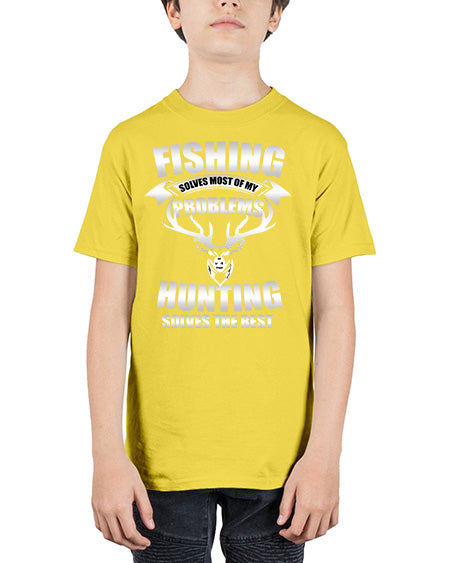 fishing 29# - shark-fish - Youth Tee Unisex