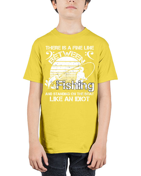fishing 31# - shark-fish - Youth Tee Unisex
