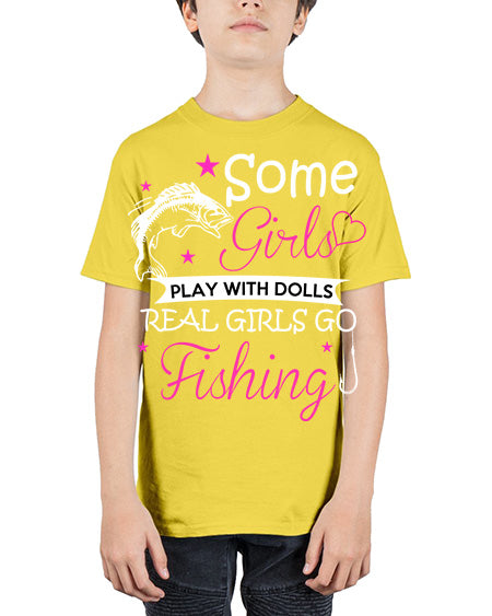 fishing 35# - shark-fish - Youth Tee Unisex