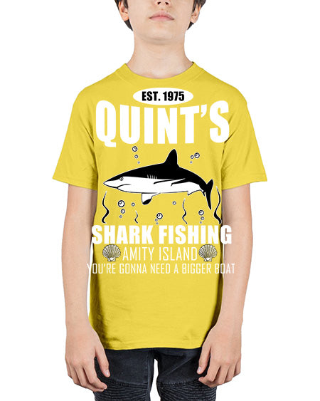 fishing 40# - shark-fish - Youth Tee Unisex