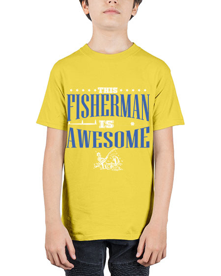 fishing transpernt png 71# - shark-fish - Youth Tee Unisex