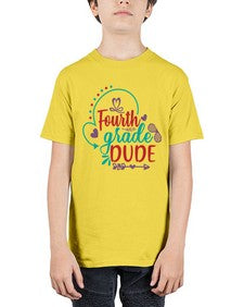 fourth grade dudee 181# - fourth grade - Youth Tee Unisex