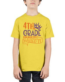 fourth grade nailed it 194# - fourth grade - Youth Tee Unisex