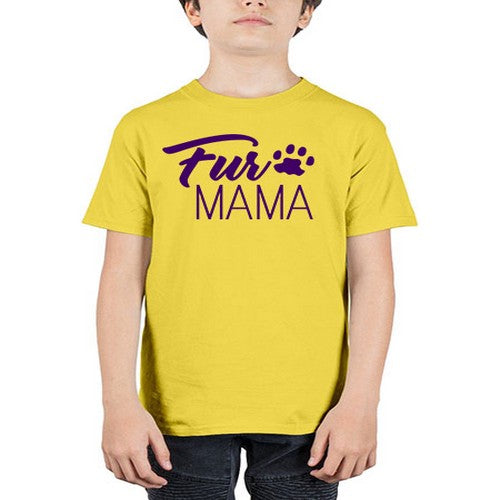fur mama - dogs - Youth Tee Unisex