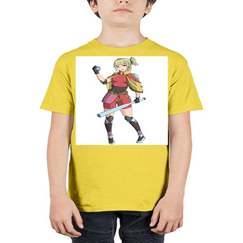 girl bring stick3# - anime - Youth Tee Unisex