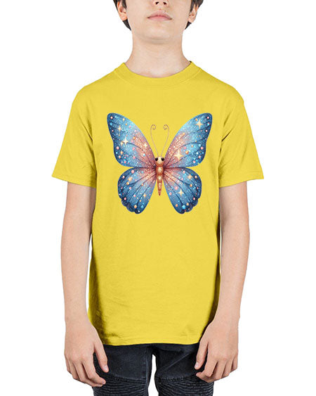 glitter butterfly 10# - butterfly - Youth Tee Unisex