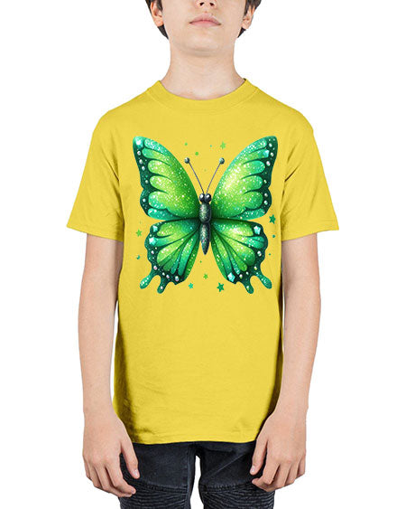 glitter butterfly 4# - butterfly - Youth Tee Unisex