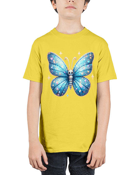 glitter butterfly 9# - butterfly - Youth Tee Unisex