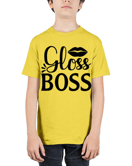 gloss boss 8# - beauty - fashion - Youth Tee Unisex