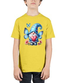 gnome with butterfly 01# - gnome - Youth Tee Unisex