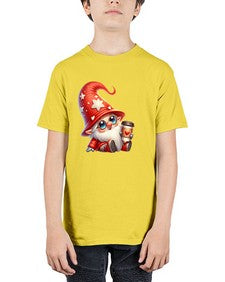 gnome with butterfly 04# - gnome - Youth Tee Unisex