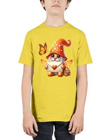 gnome with butterfly 06# - gnome - Youth Tee Unisex