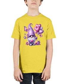 gnome with butterfly 19# - gnome - Youth Tee Unisex