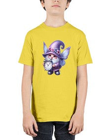 gnome with butterfly 23# - gnome - Youth Tee Unisex